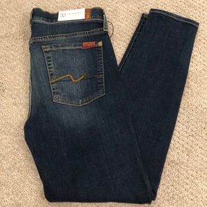 7 For All Mankind Skinny Jeans size 32